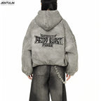 Herbst Winter Neue männer Flut Original Design Techwear High Street Fashion Trend Vintage Jacke Chic Casual Mäntel Männer Kleidung