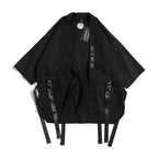 Naschkater Techwear Kimono // Black Samurai Style // Urban Fashion - Naschkater