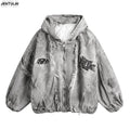 Herbst Winter Neue männer Flut Original Design Techwear High Street Fashion Trend Vintage Jacke Chic Casual Mäntel Männer Kleidung