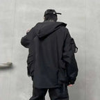 Naschkater Techwear Jacke // Urban Black - Naschkater