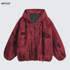Herbst Winter Neue männer Flut Original Design Techwear High Street Fashion Trend Vintage Jacke Chic Casual Mäntel Männer Kleidung