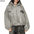 Herbst Winter Neue männer Flut Original Design Techwear High Street Fashion Trend Vintage Jacke Chic Casual Mäntel Männer Kleidung