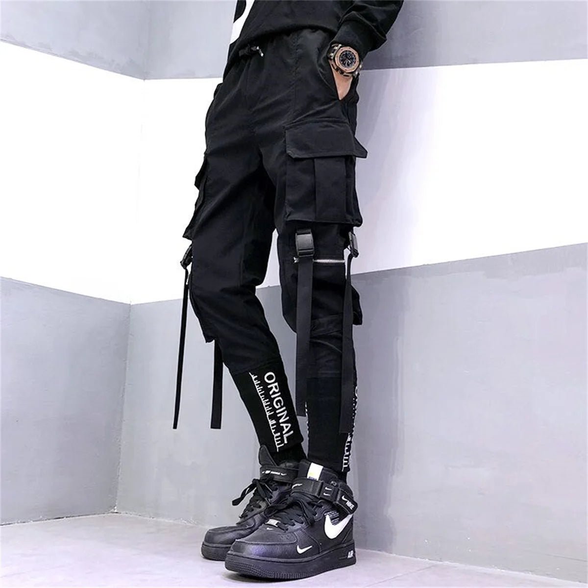 Naschkater Techwear - Hose // Utility Cargo // Black Ops - Naschkater